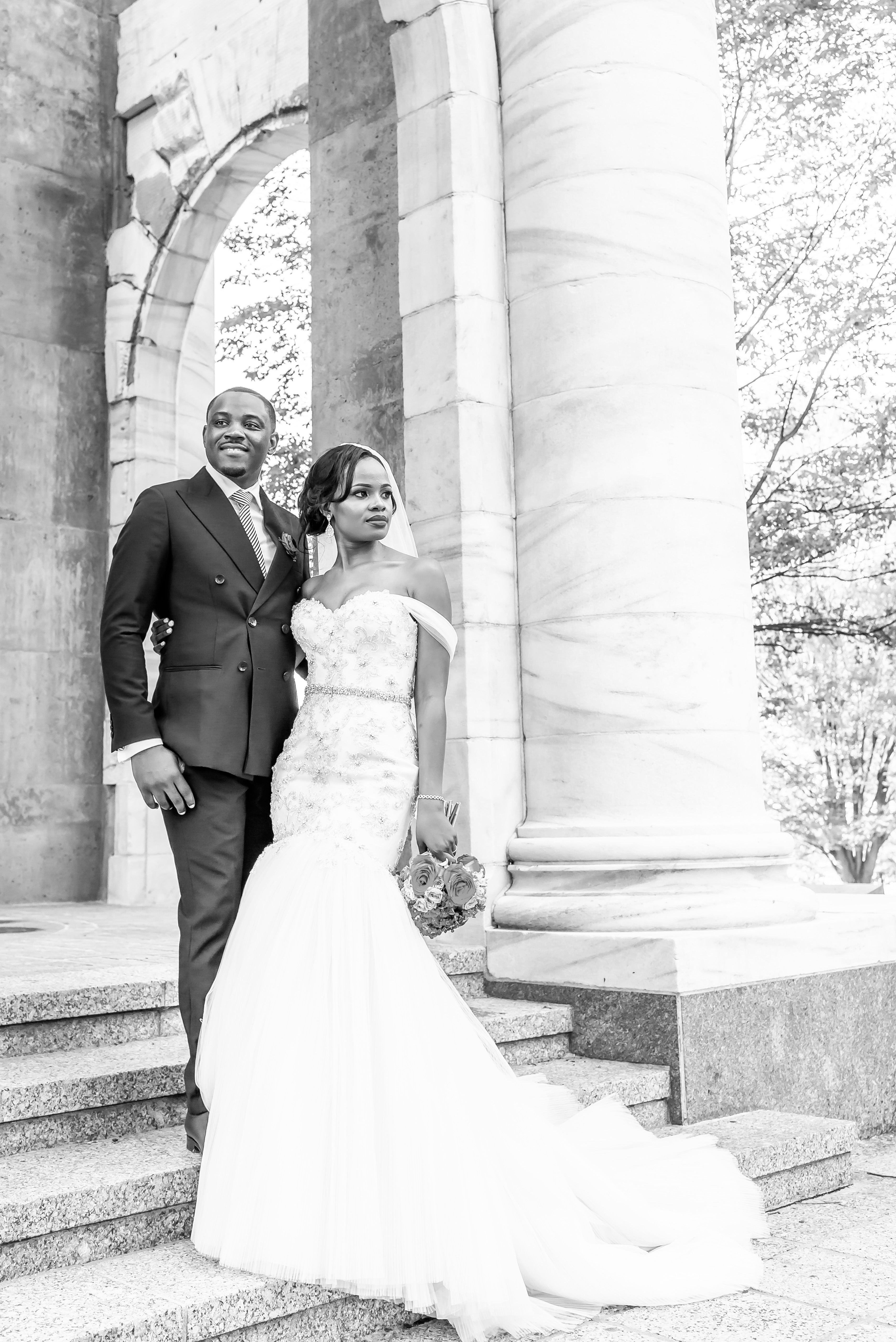 Bridal Bliss: Edwin And Georgette's Atlanta Wedding Was A Vibe