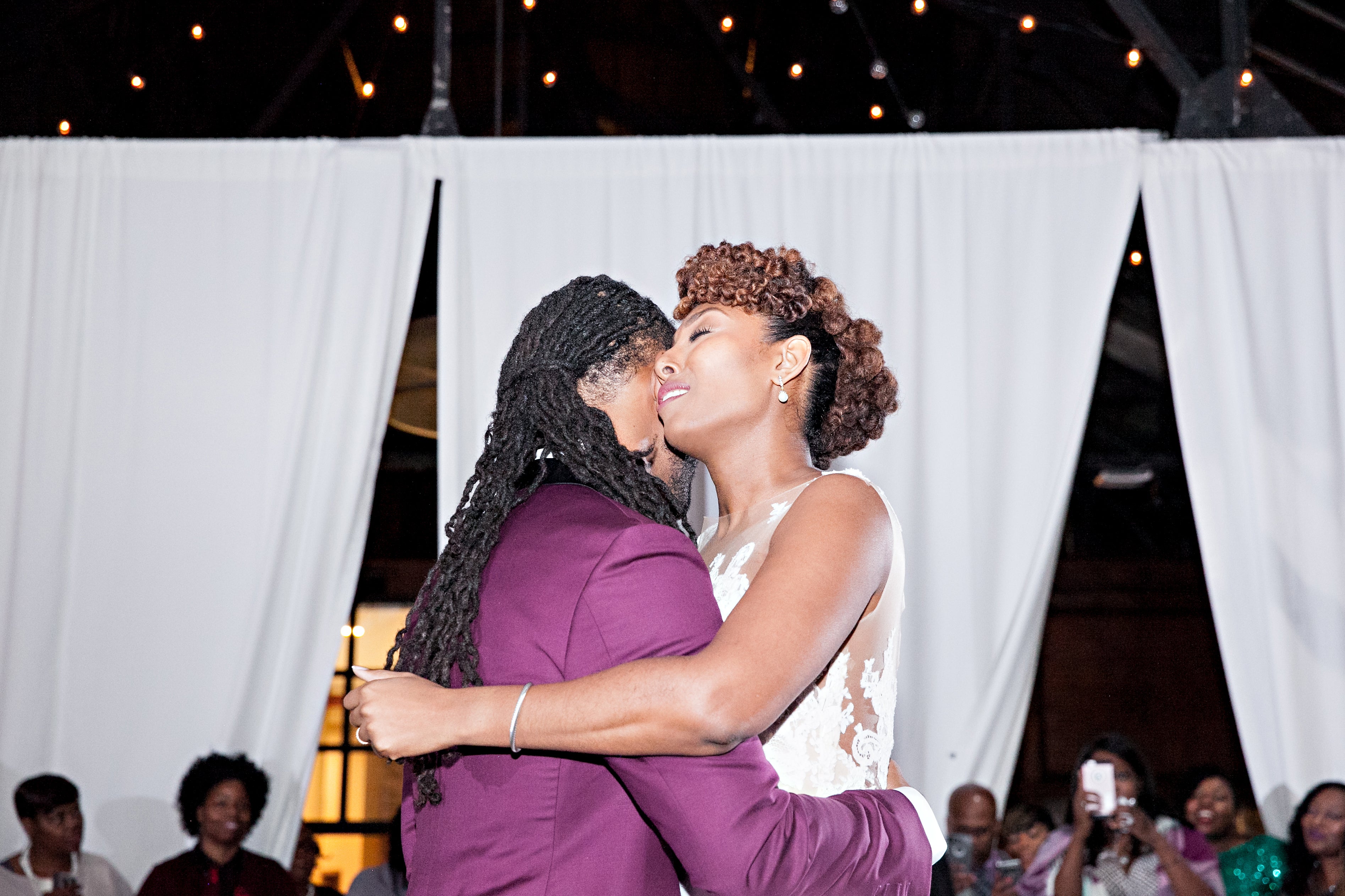 Bridal Bliss: Cute Brooklyn Wedding Alert! See Elijah And Jameelah's Beautiful Big Day