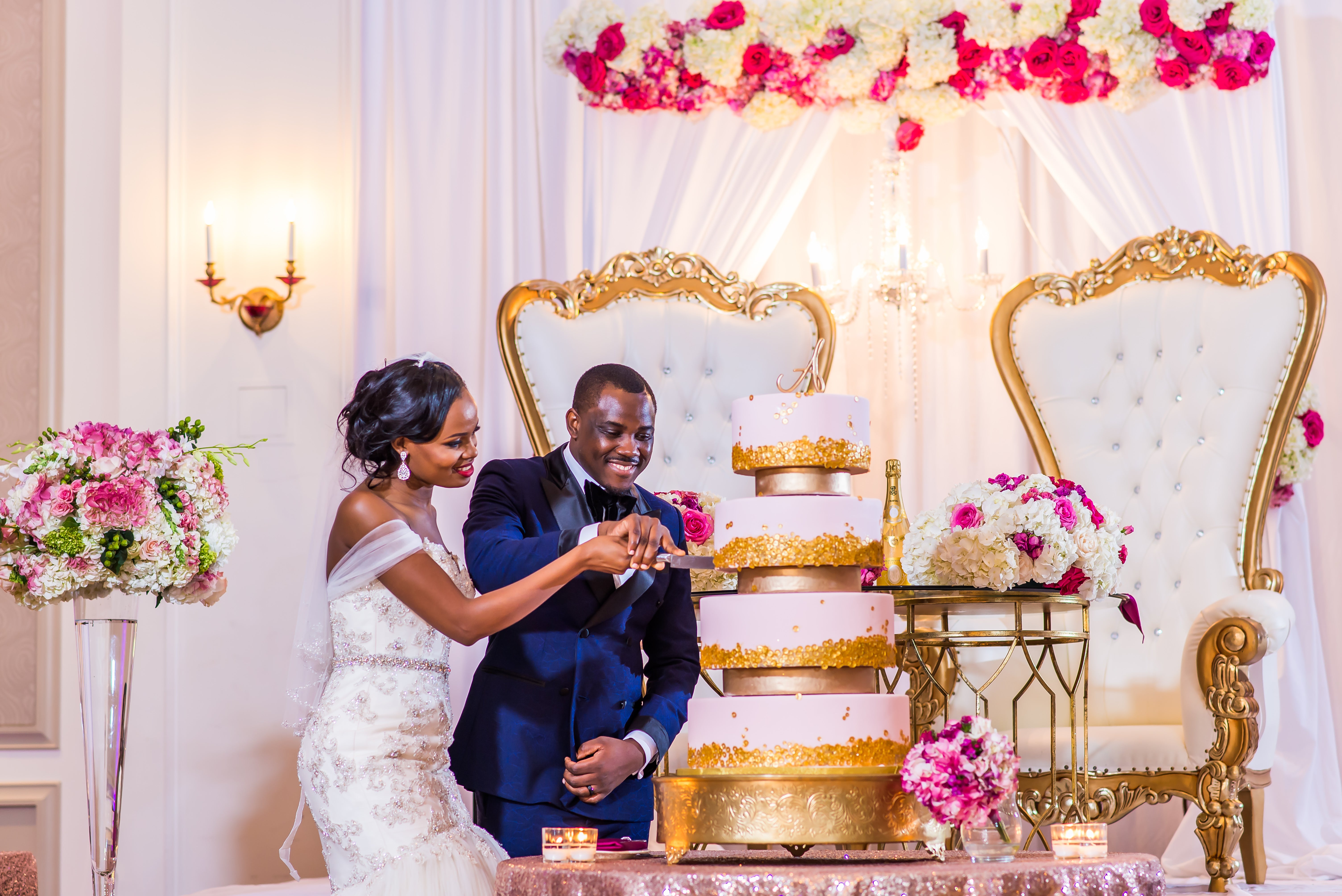 Bridal Bliss: Edwin And Georgette's Atlanta Wedding Was A Vibe