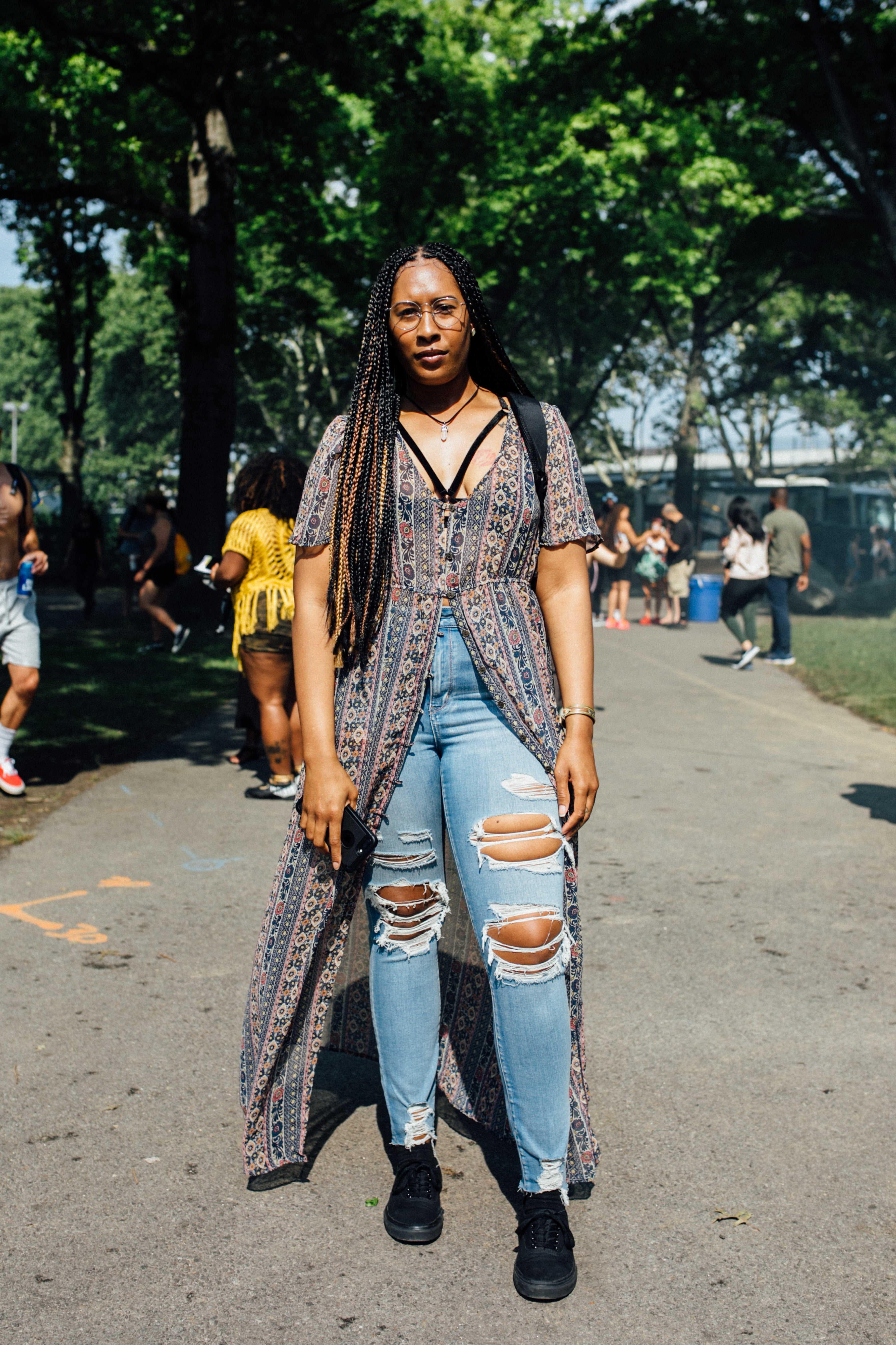 These Fashionistas Jamed Out In Style At The 2018 Panorama Music Festival