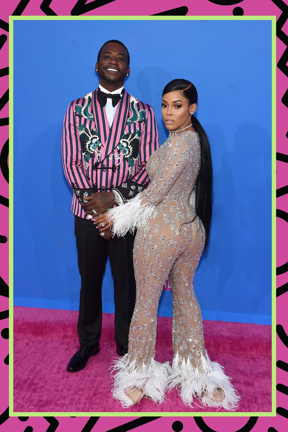 Gucci Mane And Keyshia Ka’Oir Serve Consistency On The VMA’s Red Carpet
