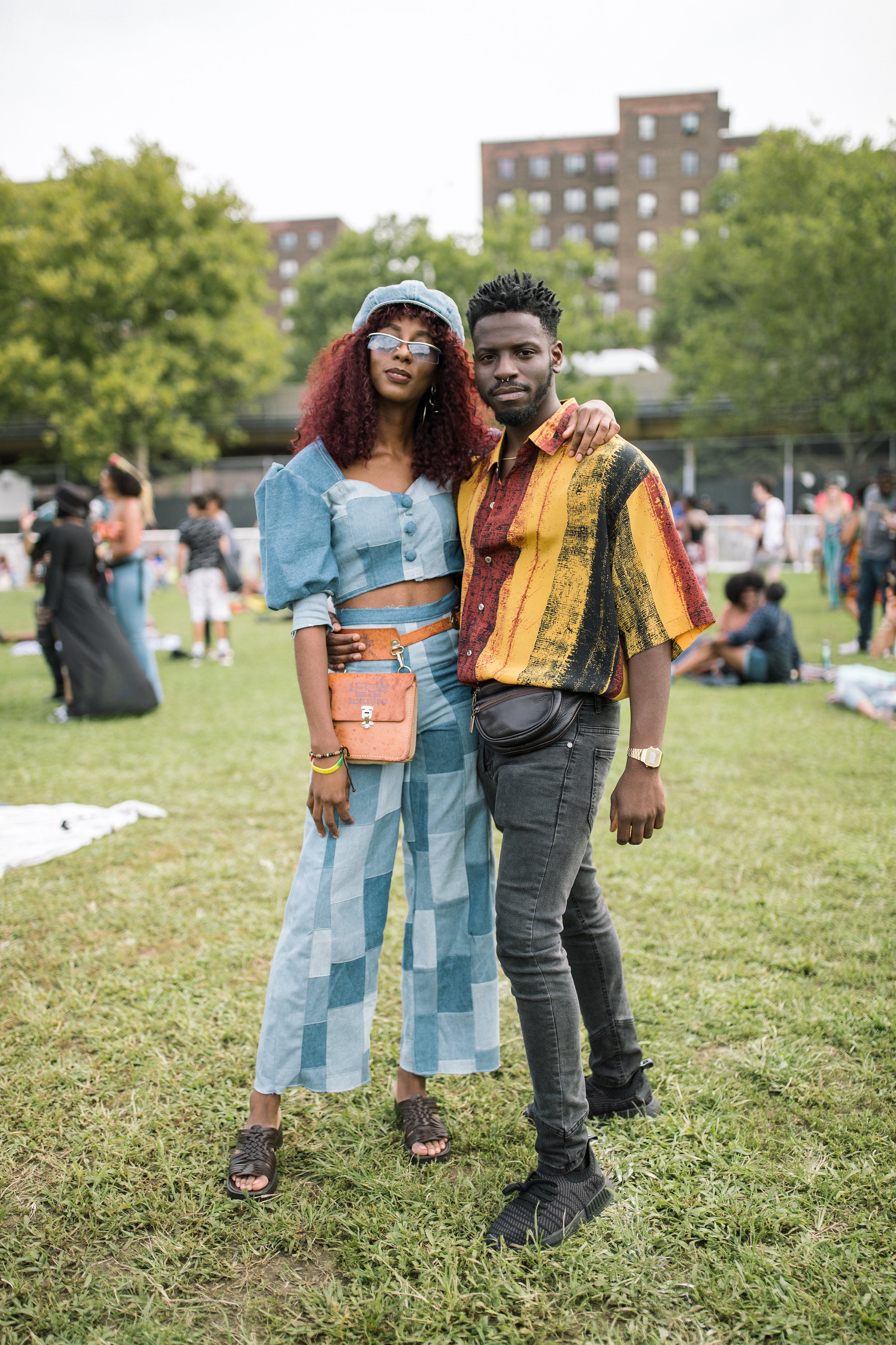 Cute Couples Basked In The Vibe At Afropunk 2018