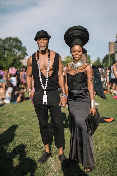Cute Couples Basked In The Vibe At Afropunk 2018
