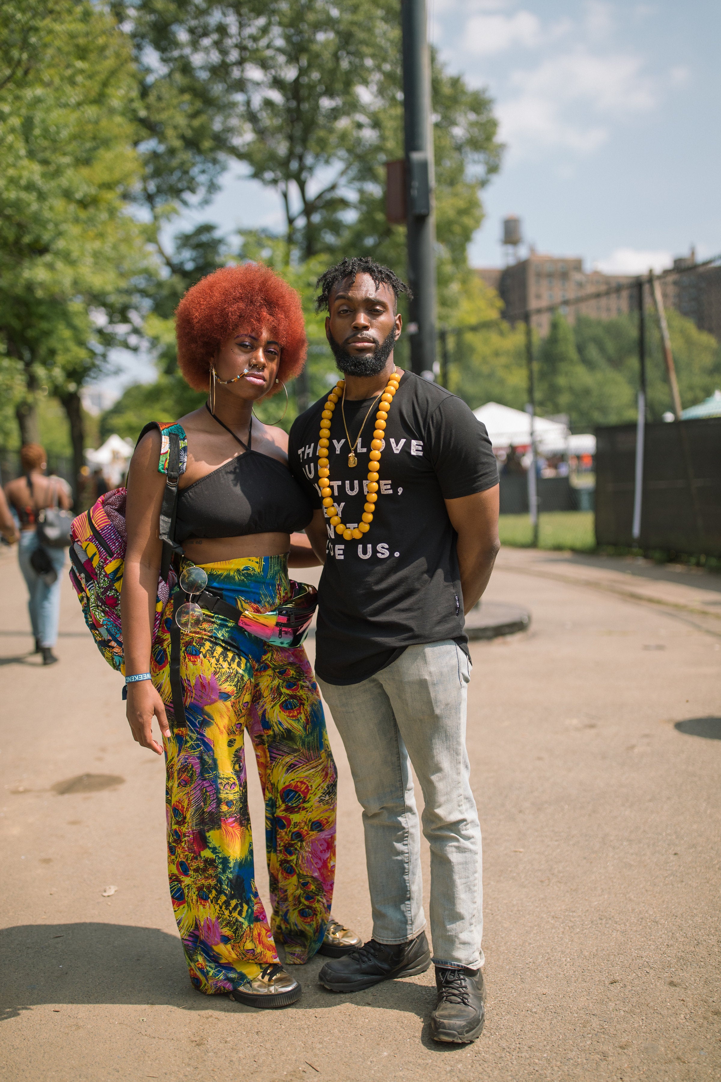 Cute Couples Basked In The Vibe At Afropunk 2018