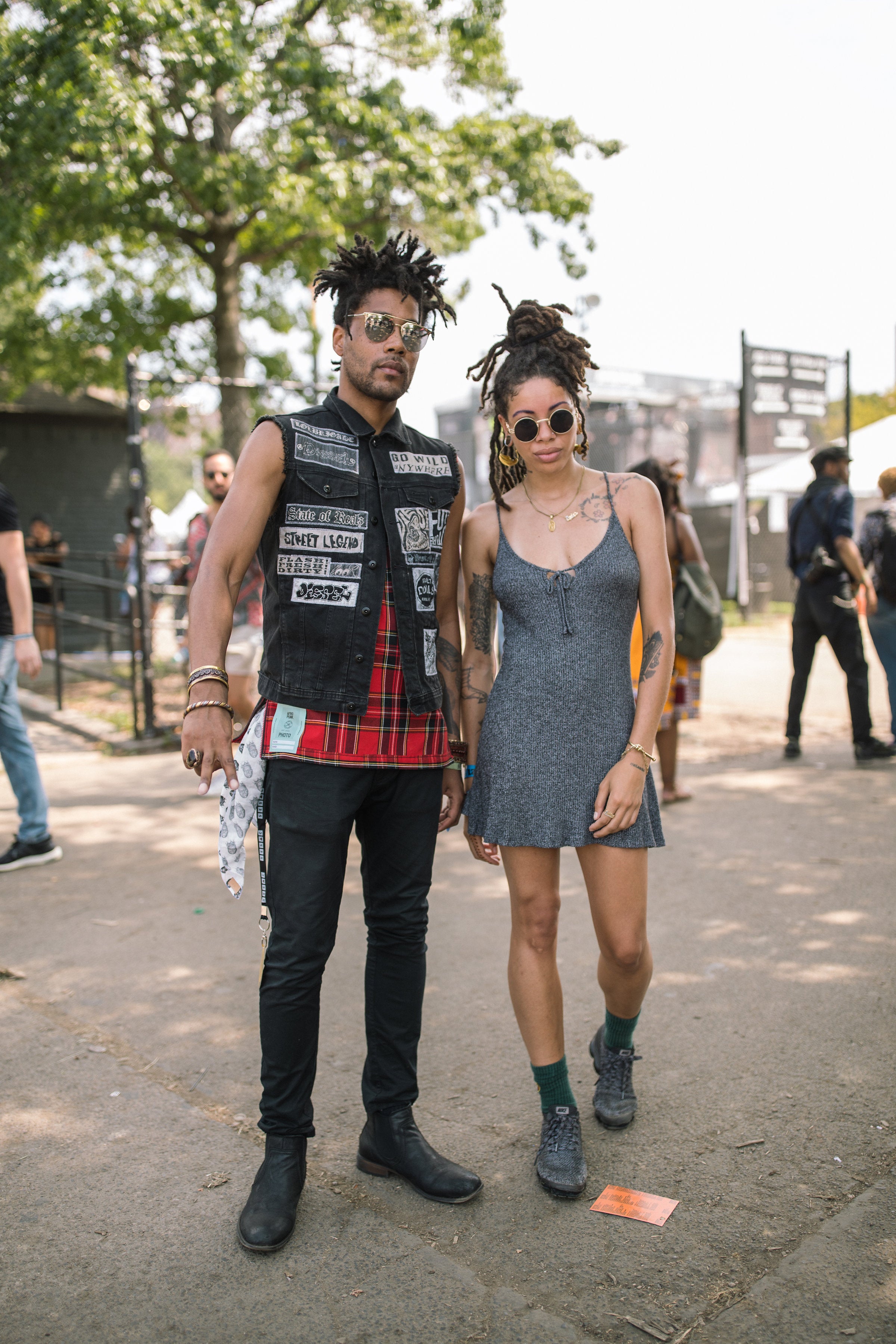Cute Couples Basked In The Vibe At Afropunk 2018