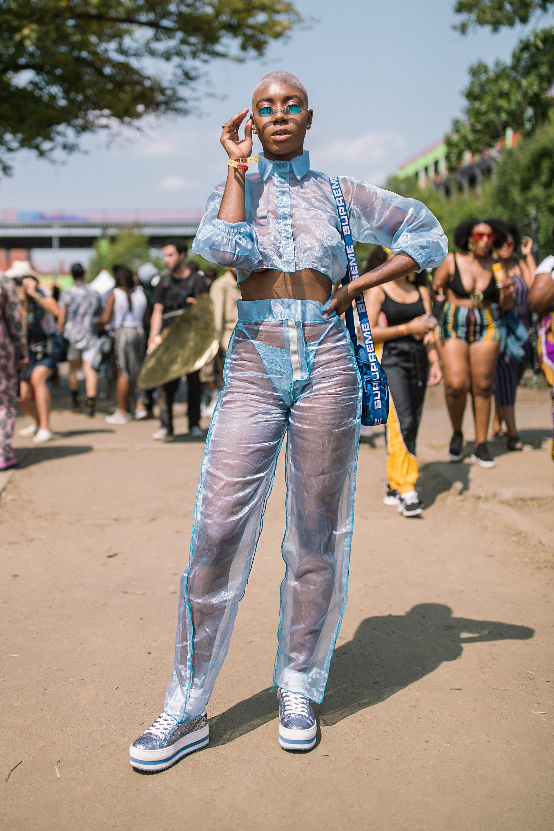 She Cute! All Of The Best Street Style Looks From This Year’s AFROPUNK Festival