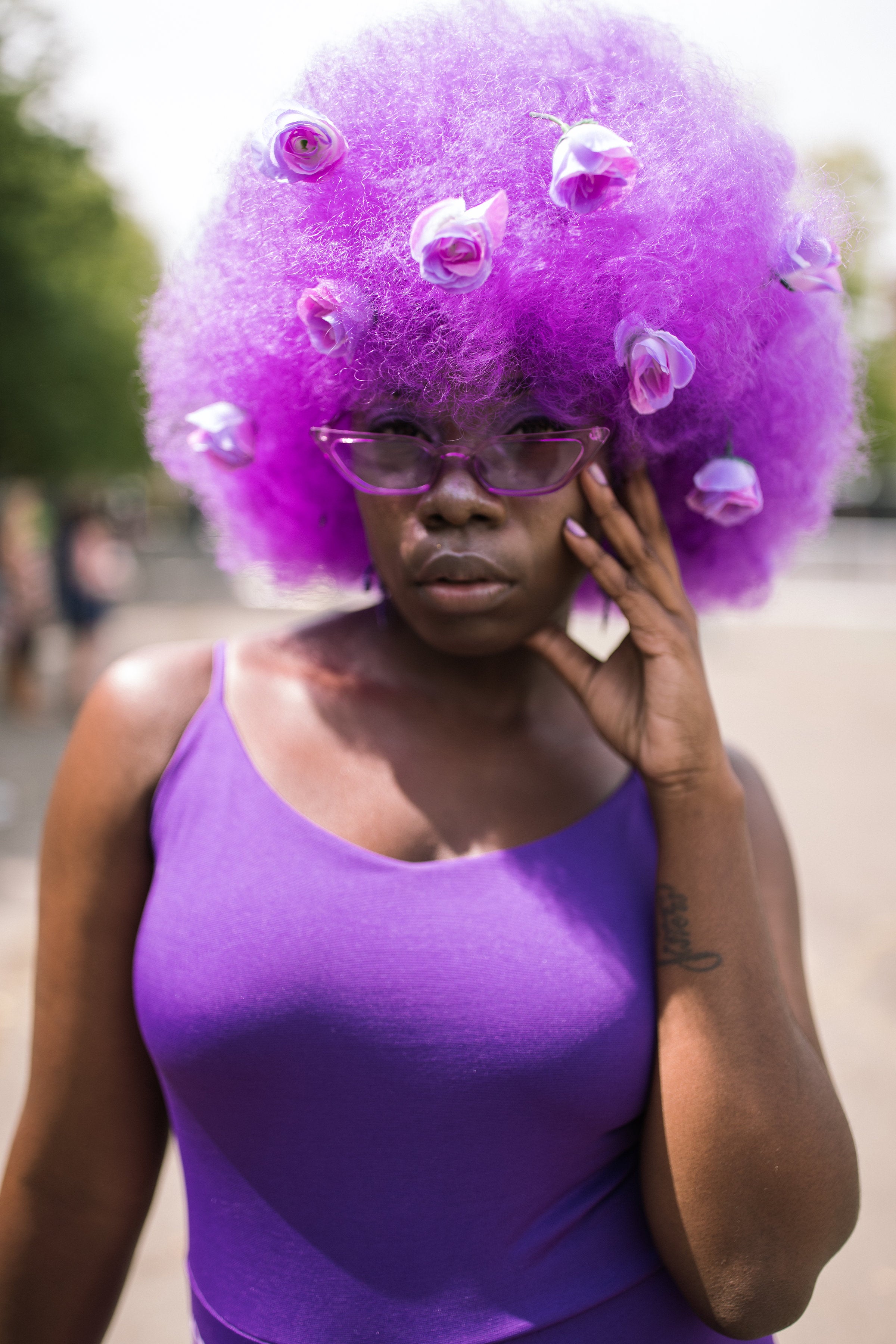See The Beautiful Black Women and Men Of 2018 AFROPUNK