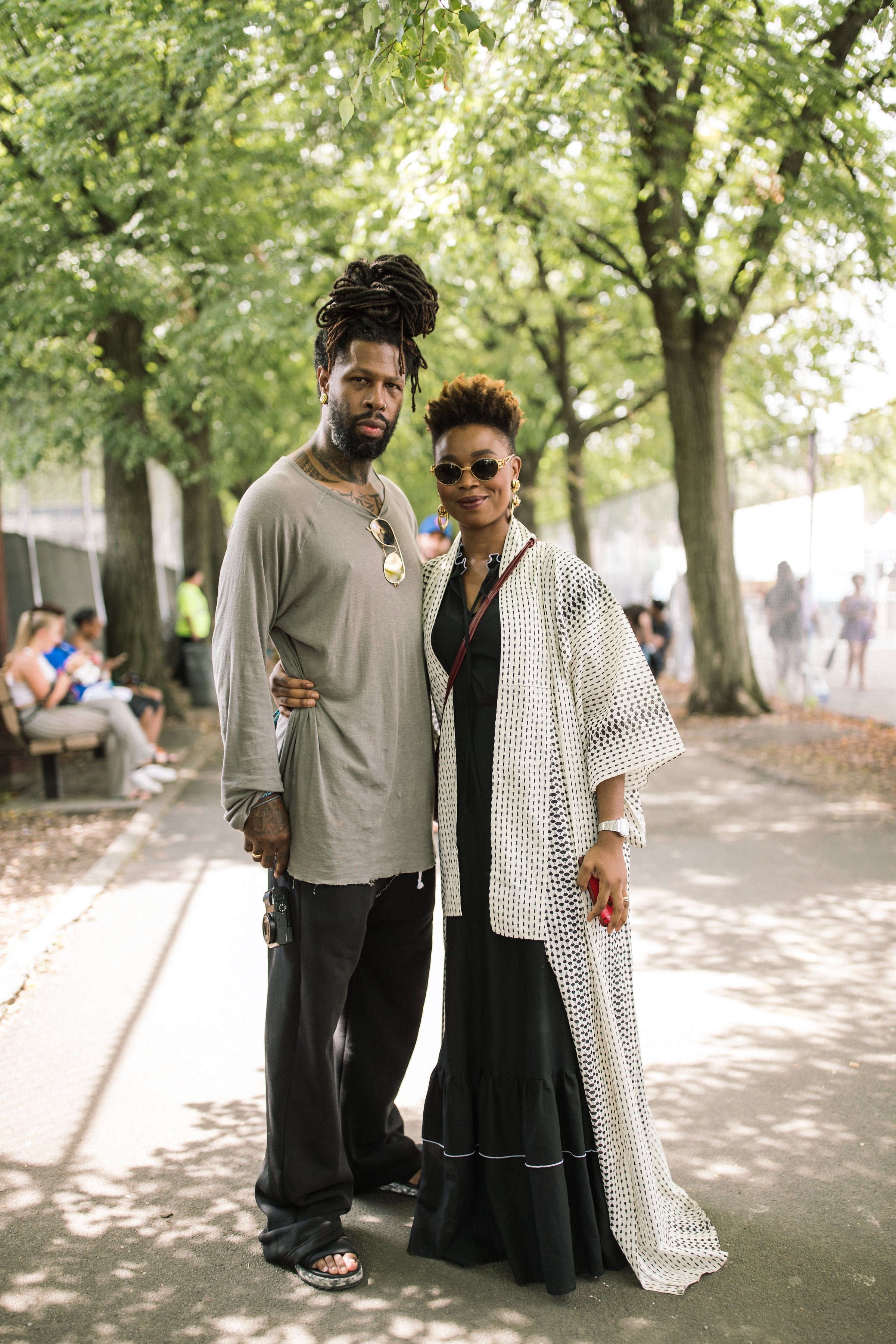 Cute Couples Basked In The Vibe At Afropunk 2018