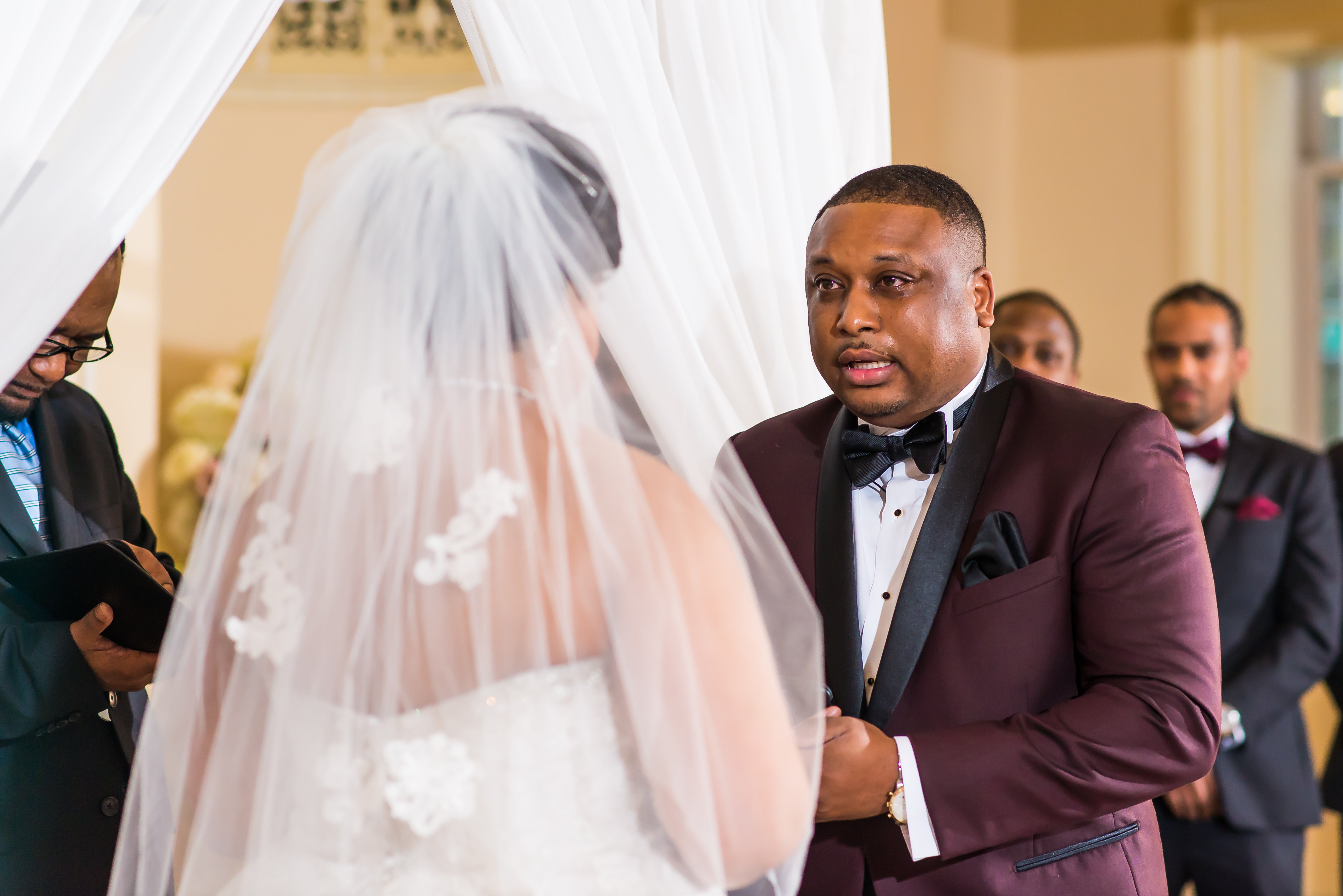 Bridal Bliss: Andre And Kimberly Had A Romantic Wedding Day In Atlanta