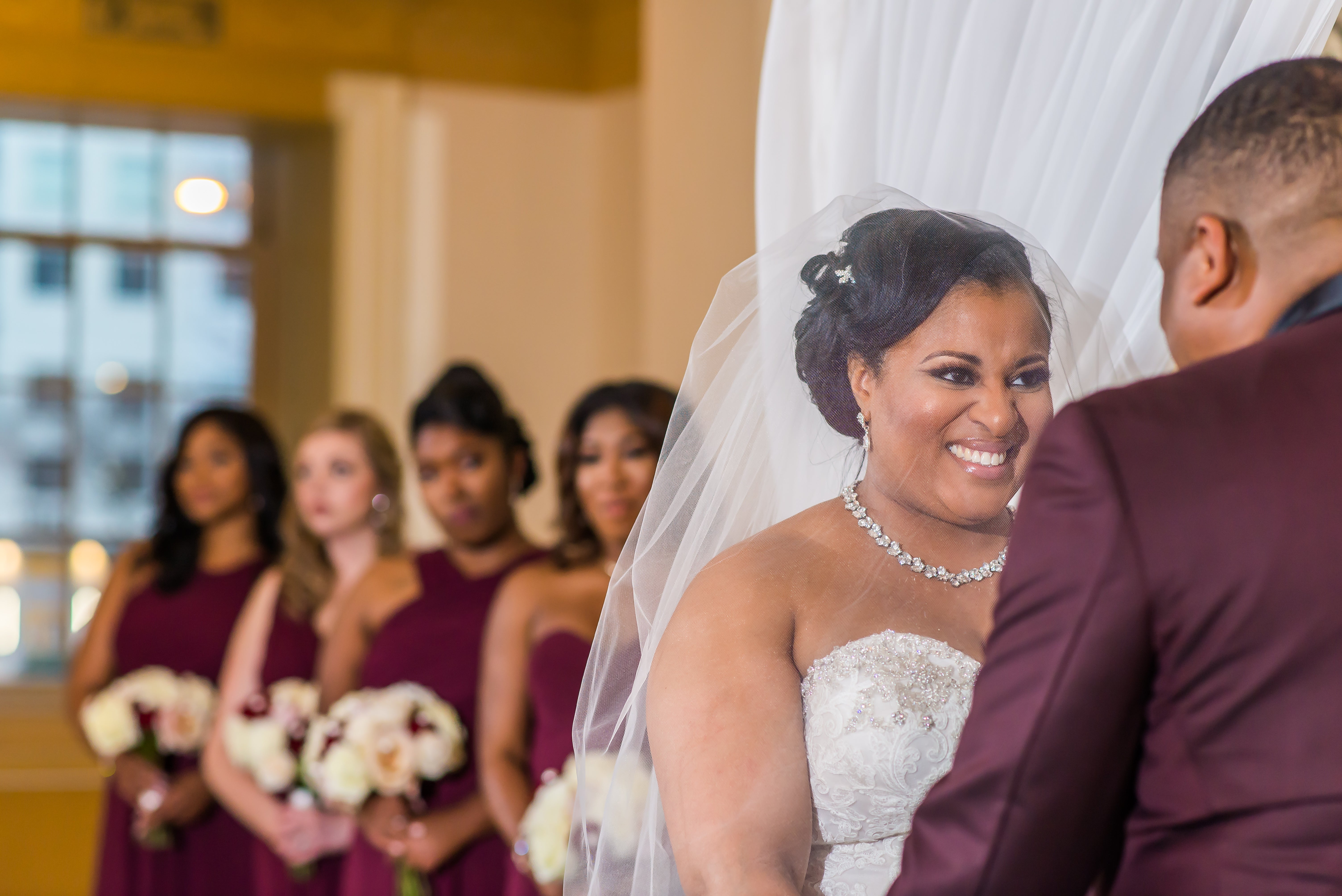 Bridal Bliss: Andre And Kimberly Had A Romantic Wedding Day In Atlanta