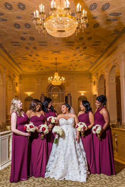 Bridal Bliss: Andre And Kimberly Had A Romantic Wedding Day In Atlanta