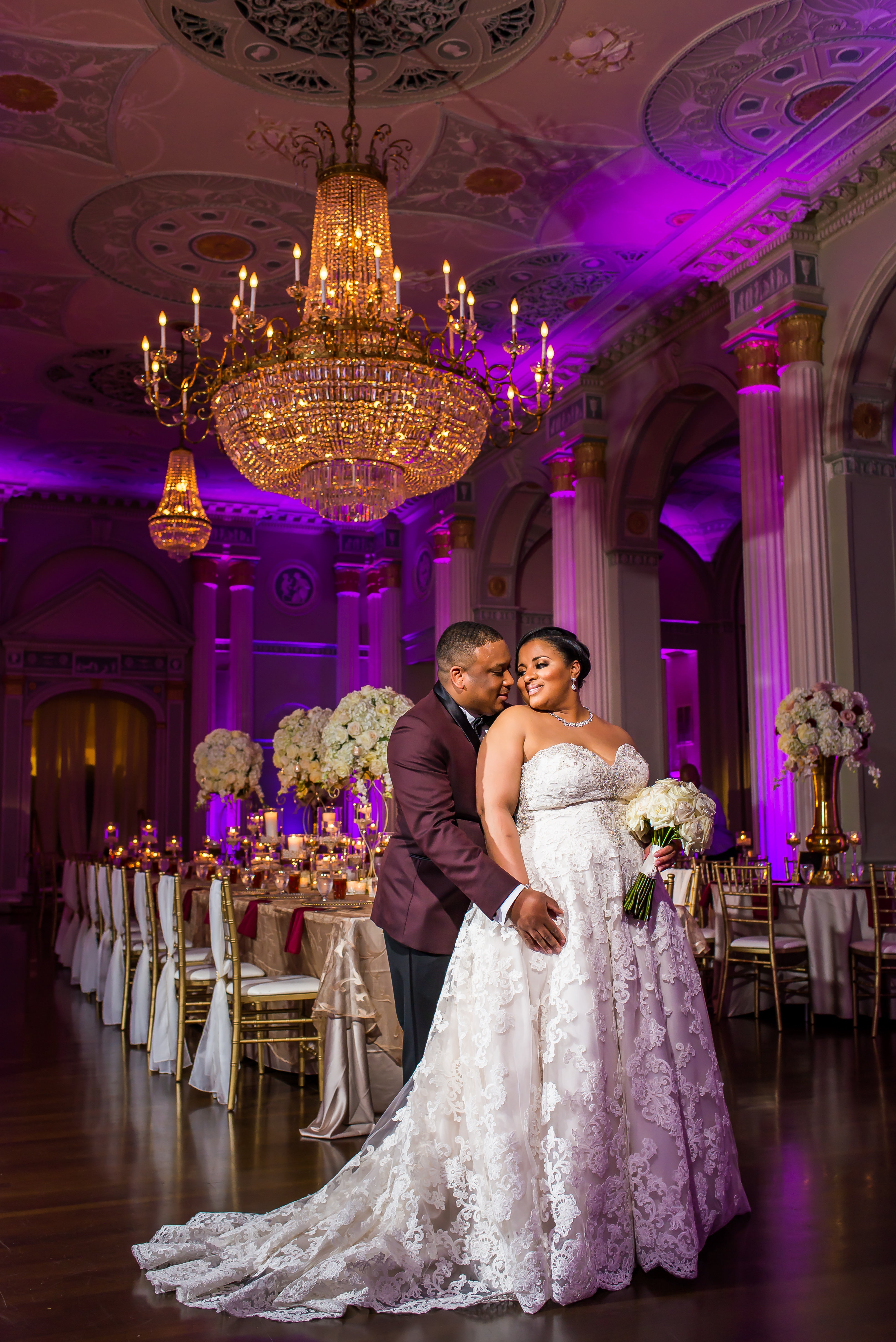 Bridal Bliss: Andre And Kimberly Had A Romantic Wedding Day In Atlanta