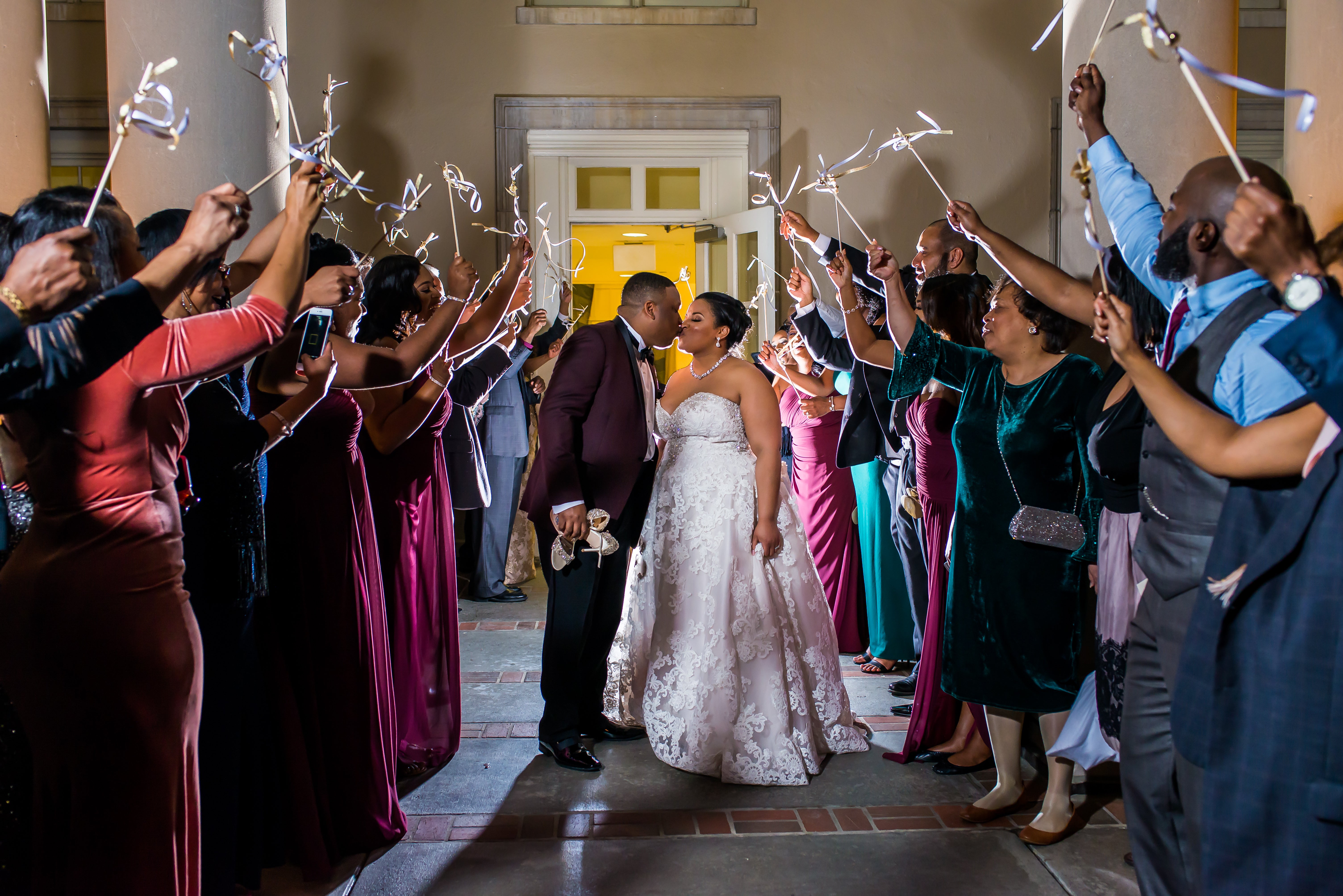 Bridal Bliss: Andre And Kimberly Had A Romantic Wedding Day In Atlanta