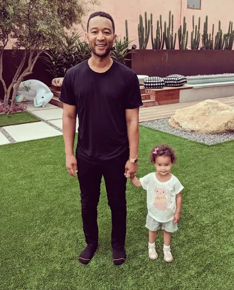Aww! 12 Adorable Photos Of John Legend In Full On Dad Mode