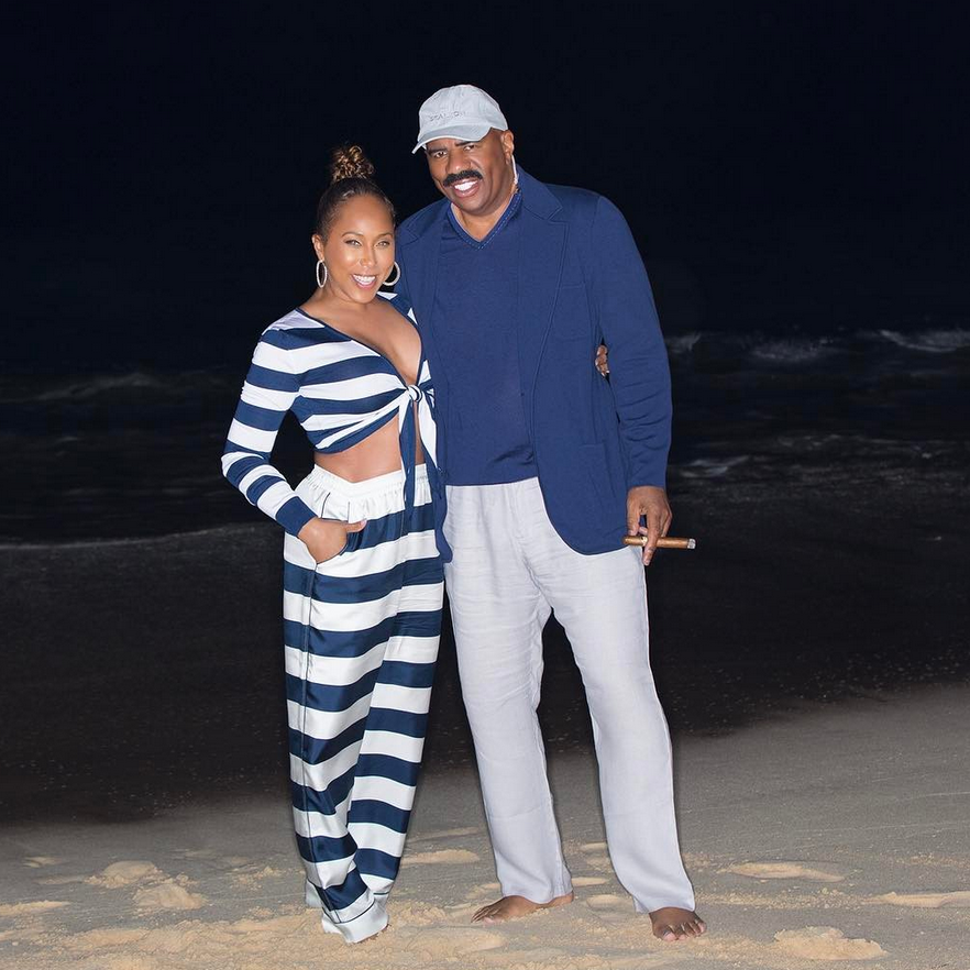 Our Favorite Steve and Marjorie Harvey Vacation Moments Through The Years