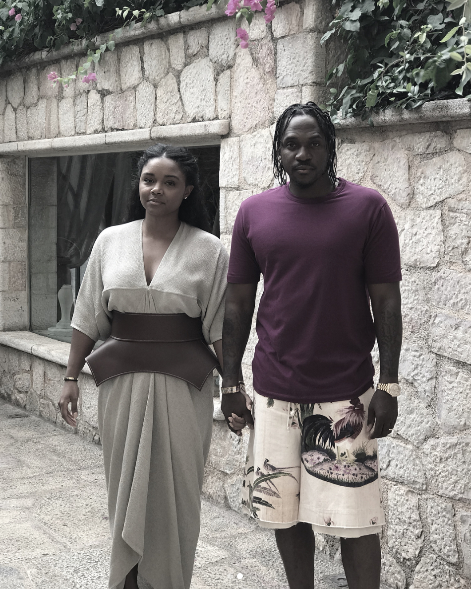 Pusha T And His Wife Virginia Williams Are Enjoying A Beautiful Honeymoon In Greece pic