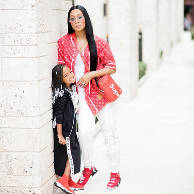 The Sweetest Mommy And Me Moments Between Monica And Her Daughter Laiyah