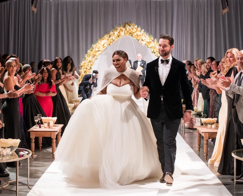 This Never-Before-Seen Photo Of Serena Williams and Husband Alexis Dancing At Their Wedding Will Make Your Day