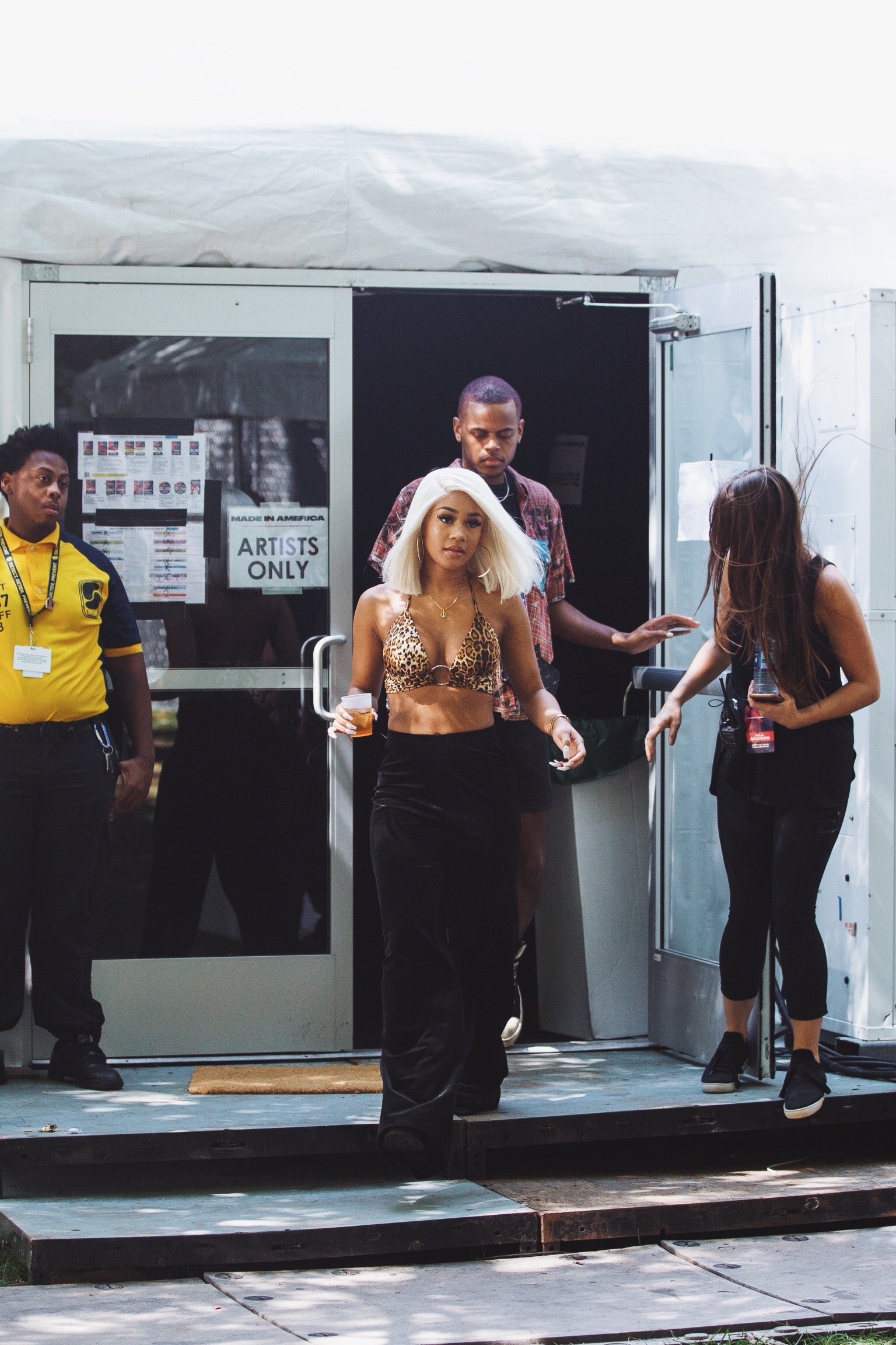 We Followed Saweetie During Made In America Festival And It Was A Legit Turn Up