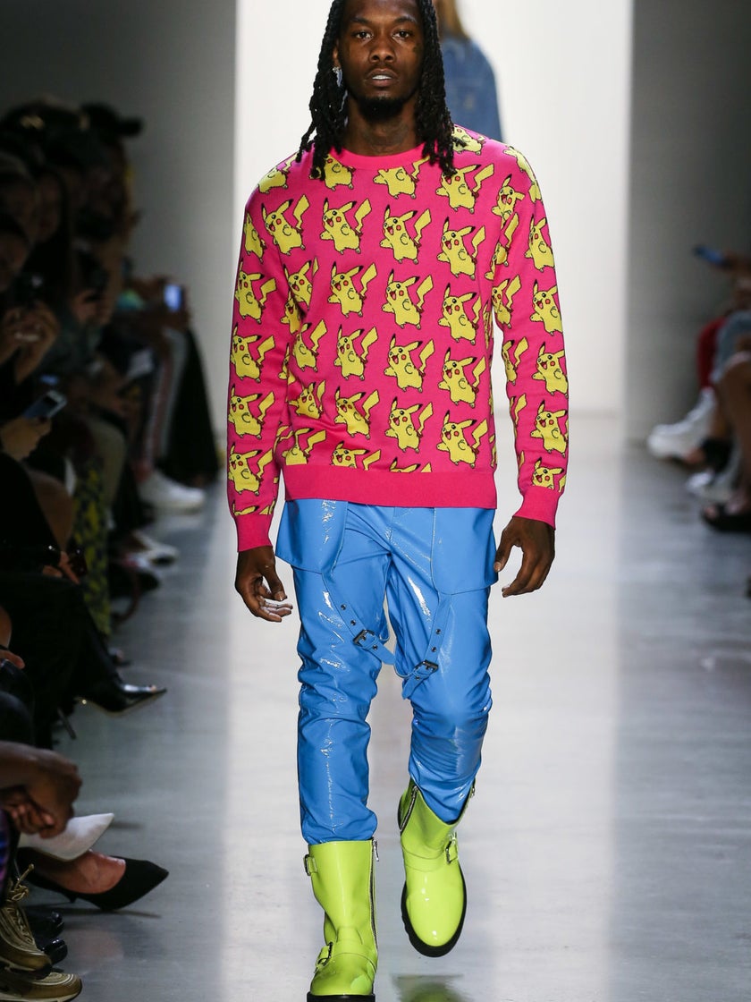Offset Rips The Runway For His Debut Fashion Week Show At Jeremy Scott
