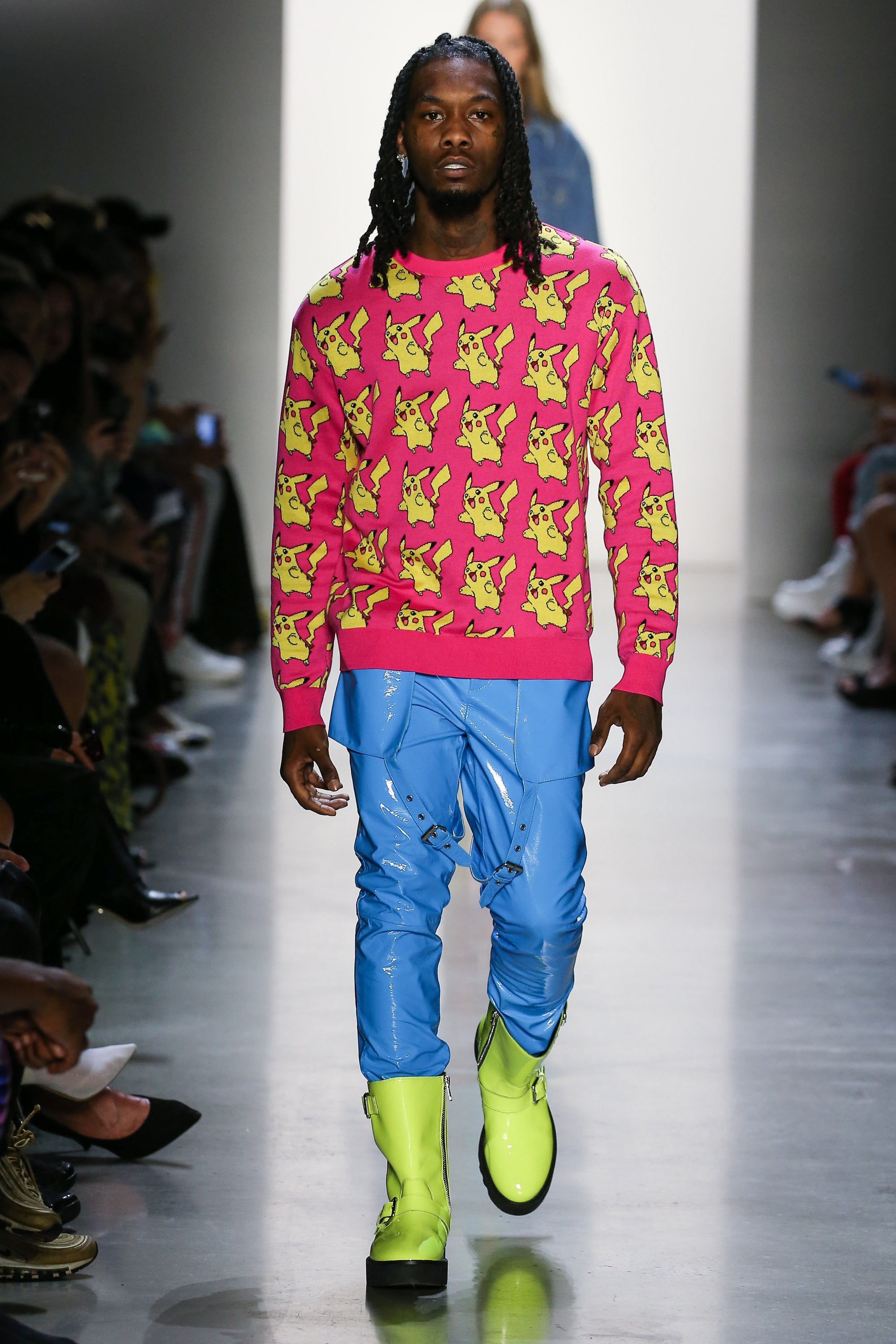 Offset Rips The Runway For His Debut Fashion Week Show At Jeremy Scott