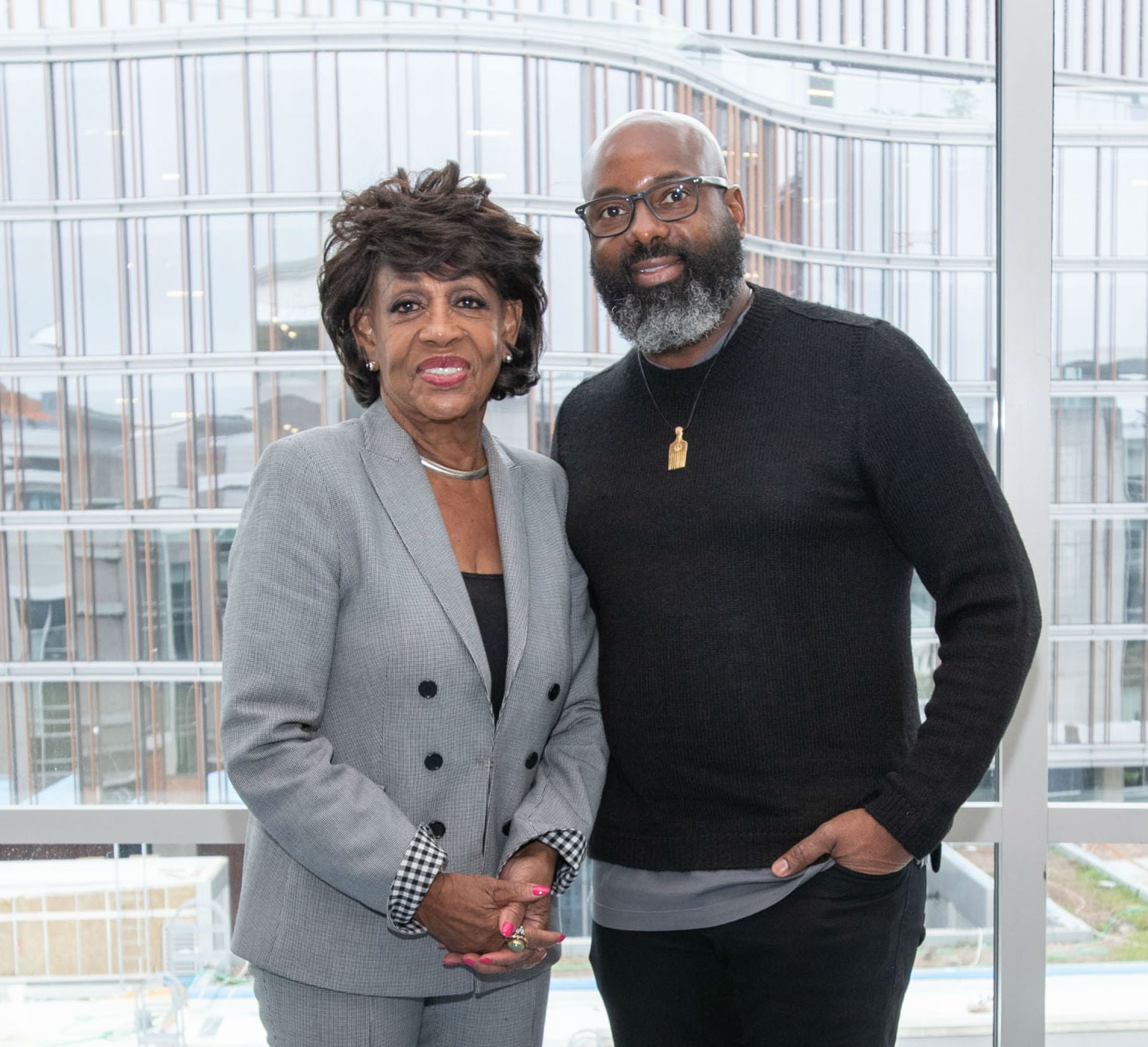 Maxine Waters and CEO of Essence Ventures Richelieu Dennis Discuss Black Purchasing Power