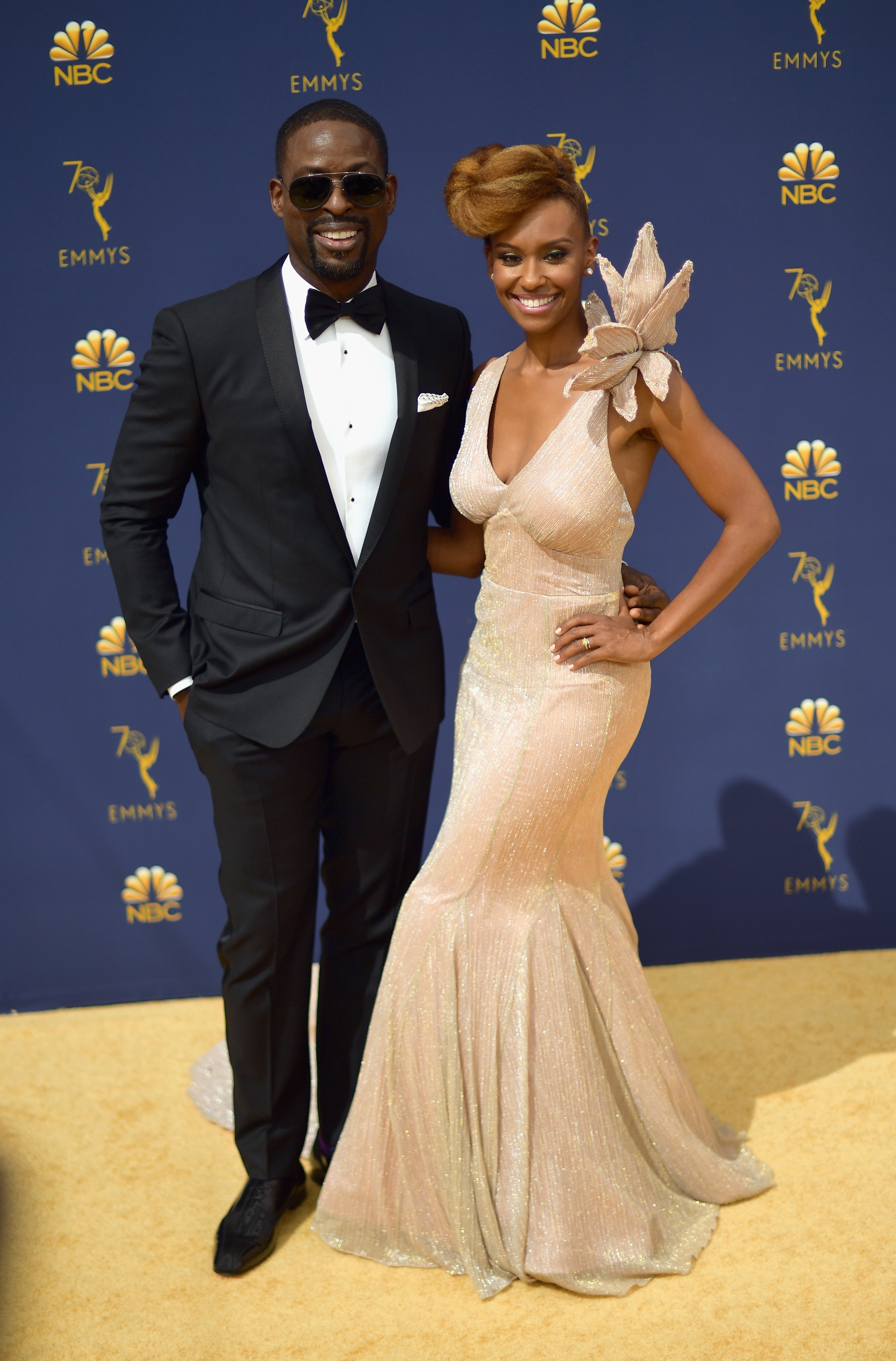 Celebrities Looked Totally Glam On The Emmys Red Carpet
