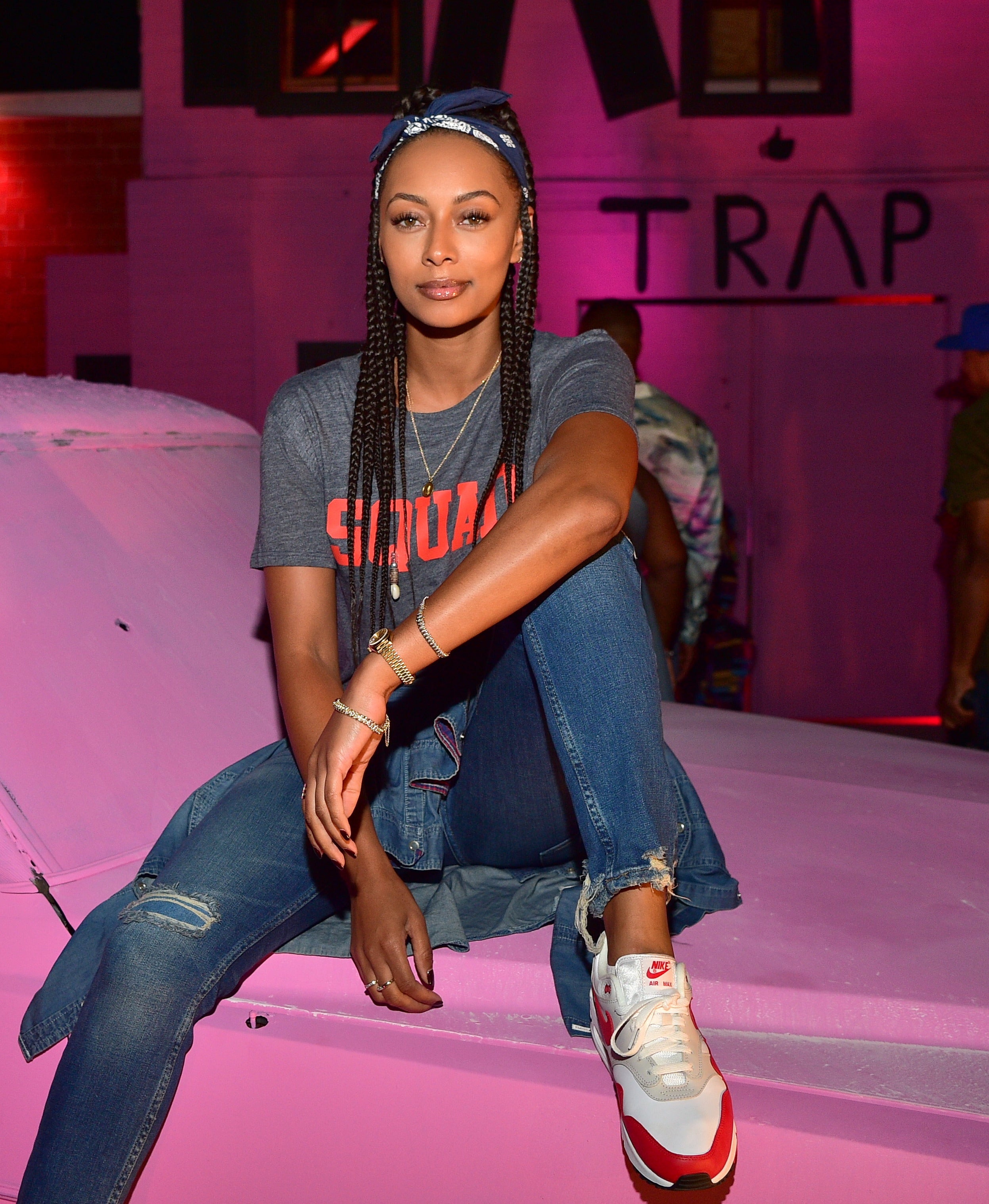 Brandy, Loni Love, Rihanna, and More Celebs Out and About