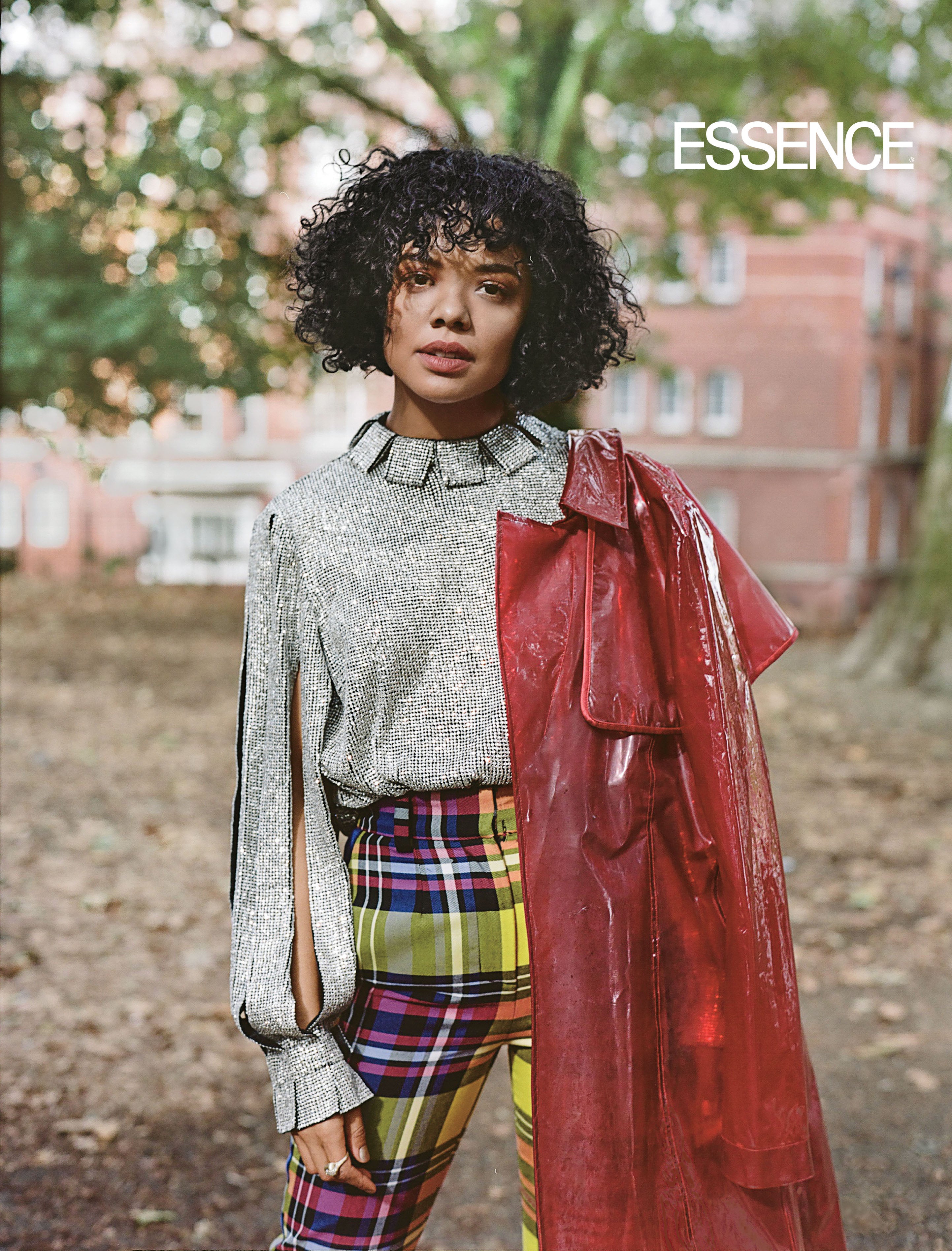 Tessa Thompson Reflects On Being Photographed By Shaniqwa Jarvis For ESSENCE's November Issue