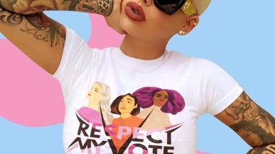 Amber Rose Wants You To Respect Her Vote And SlutWalk