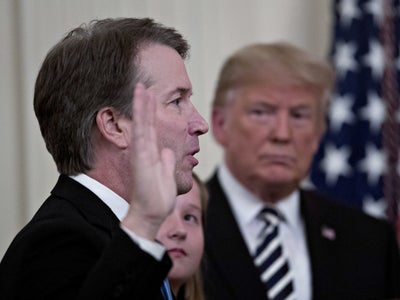 Trump Apologizes To Kavanaugh For ‘The Terrible Pain’ He Had to Face During His Confirmation Process