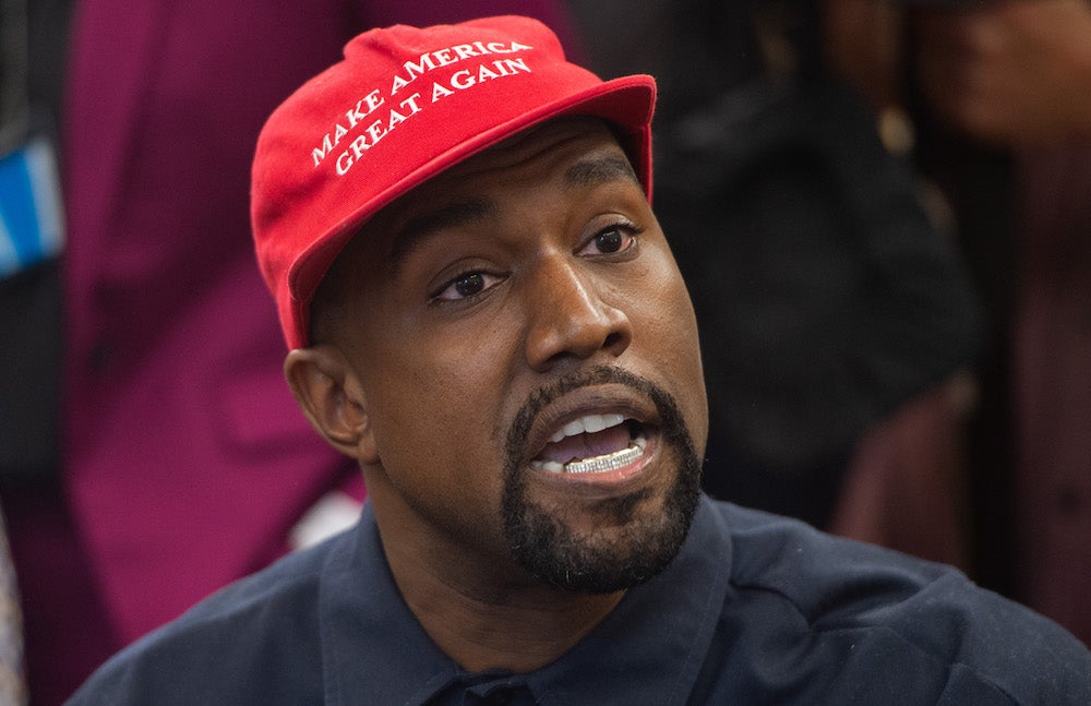 Yexit? Kanye Denies Designing 'Blexit' T-Shirts And Says He Was Being Used By Trump