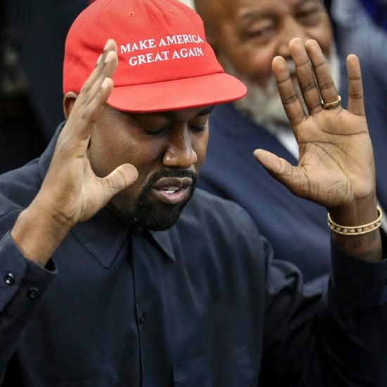 Kanye West-Designed 'Blexit' T-Shirts Encourage Black Americans To Leave The Democrat Party