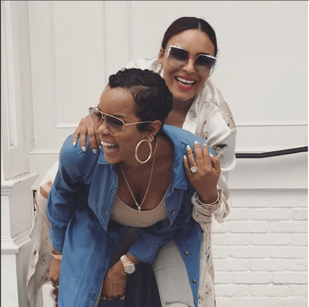 8 Times LeToya Luckett and Eudoxie Bridges Were Best Friend Goals