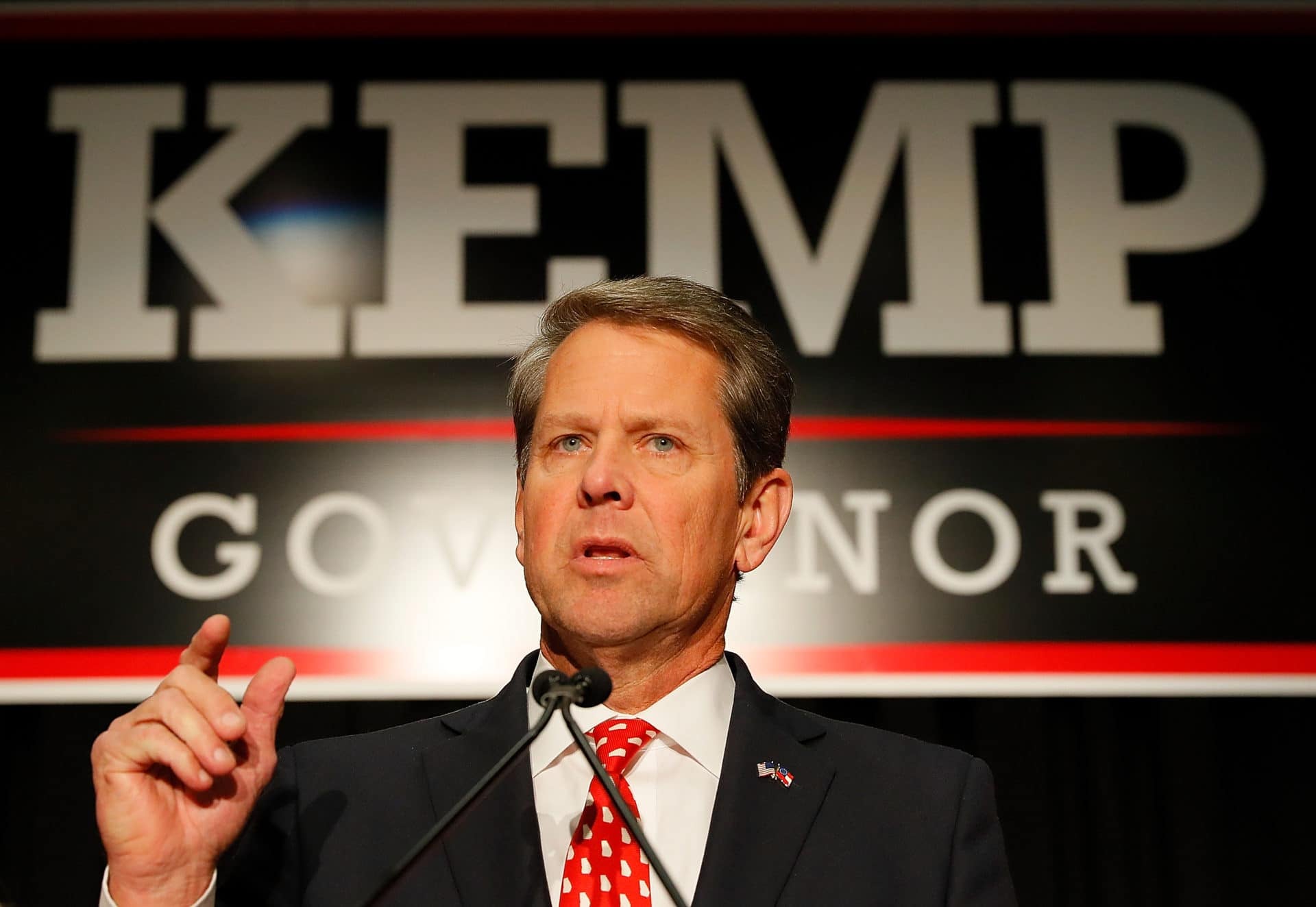 Brian Kemp Declares Victory In Georgia's Gubernatorial Race Against Stacey Abrams