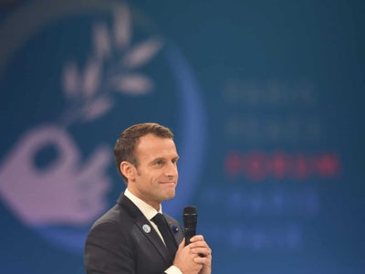 French President Emmanuel Macron Isn’t Here For Trump’s Twitter Diplomacy
