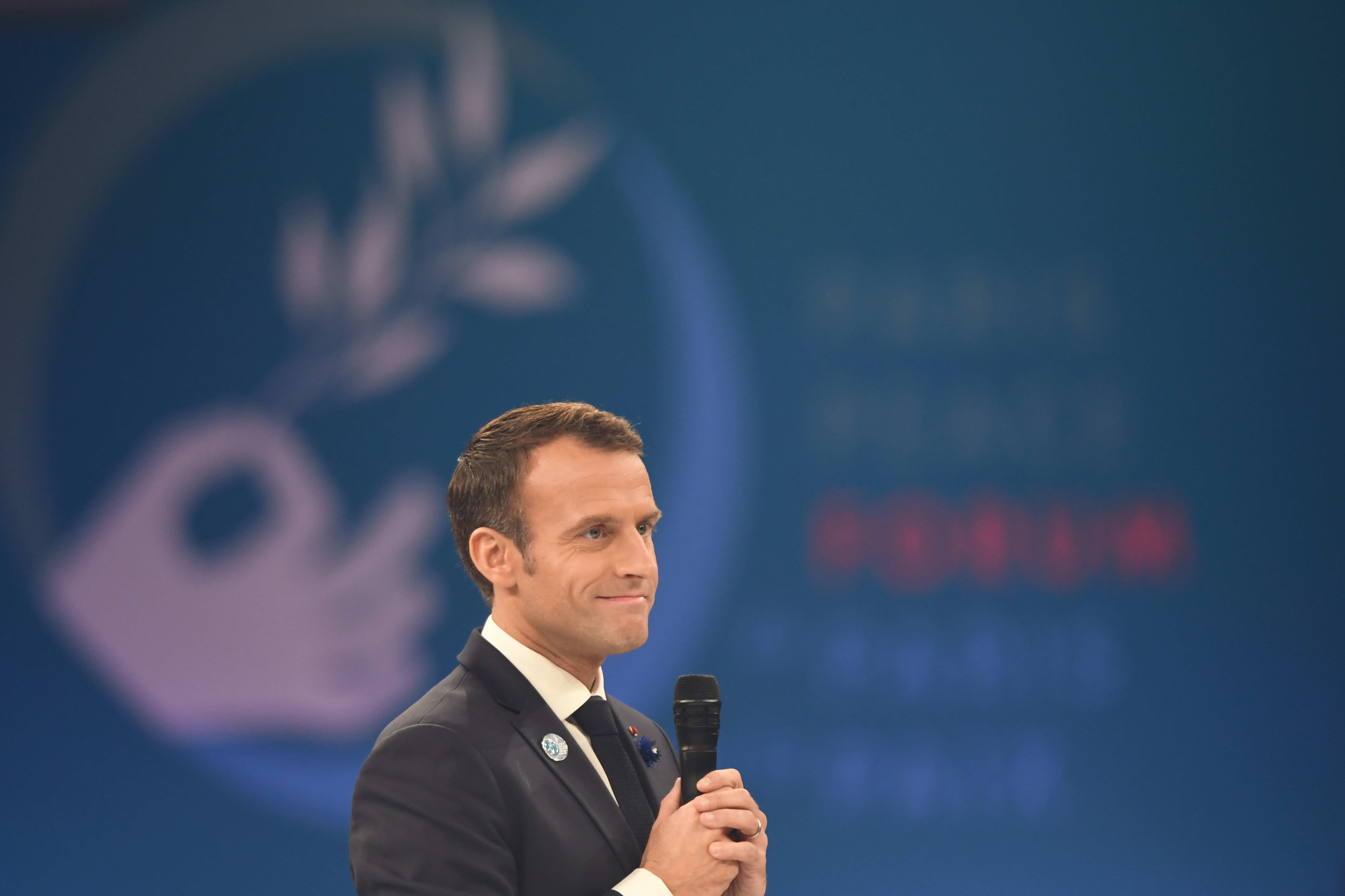 French President Emmanuel Macron Isn't Here For Trump's Twitter Diplomacy
