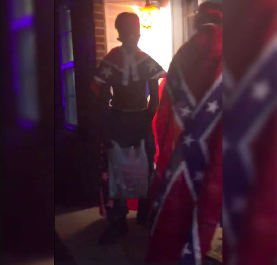 Trick-or-Treaters In Blackface And Confederate Flag Capes Enrage Family