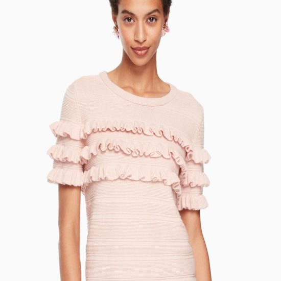 It’s Sweater Weather And Ruffled Knits Are In! Shop These Finds For Under $100.