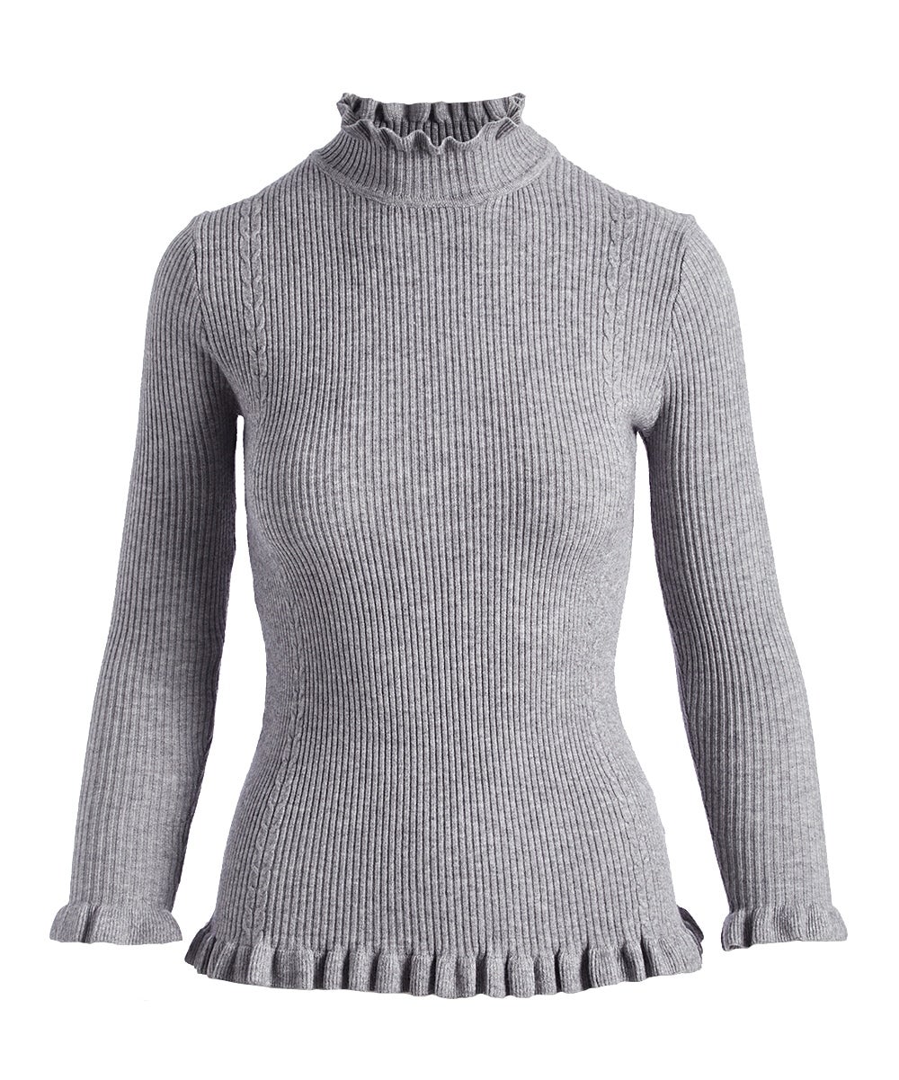 It’s Sweater Weather And Ruffled Knits Are In! Shop These Finds For Under $100.