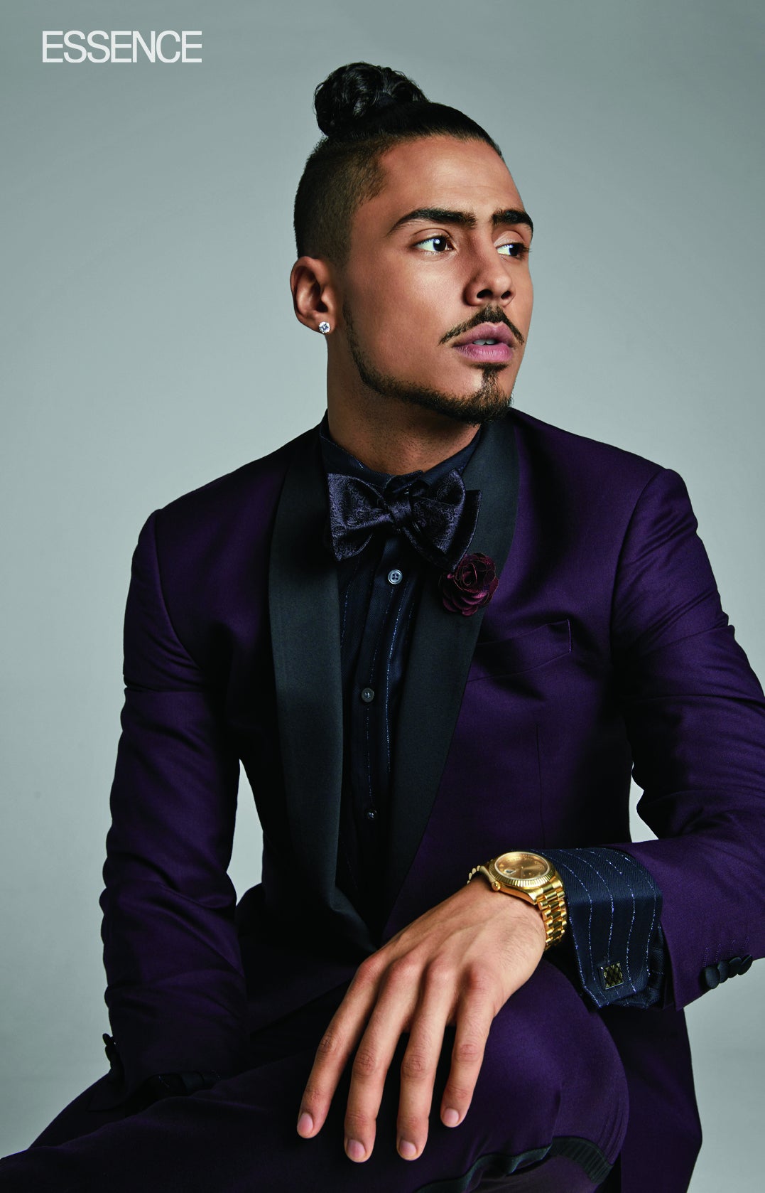 EXCLUSIVE: Quincy Brown Talks New Film, Music And Rocking Fly Holiday Suiting!