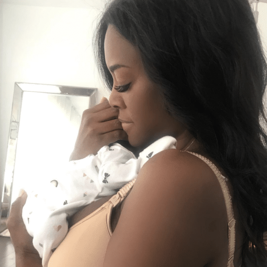 Kenya Moore Is Soaking Up Every Tender Moment With Her Baby Girl Brooklyn