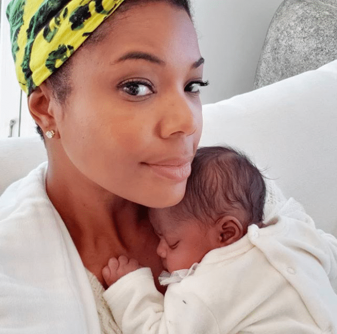 We Absolutely Can’t Stop Watching This Video of Gabrielle Union Kissing Her Newborn Daughter