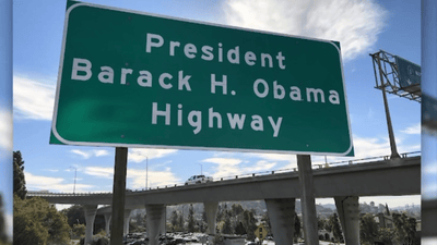 Stretch Of California Highway Now Named After Barack Obama
