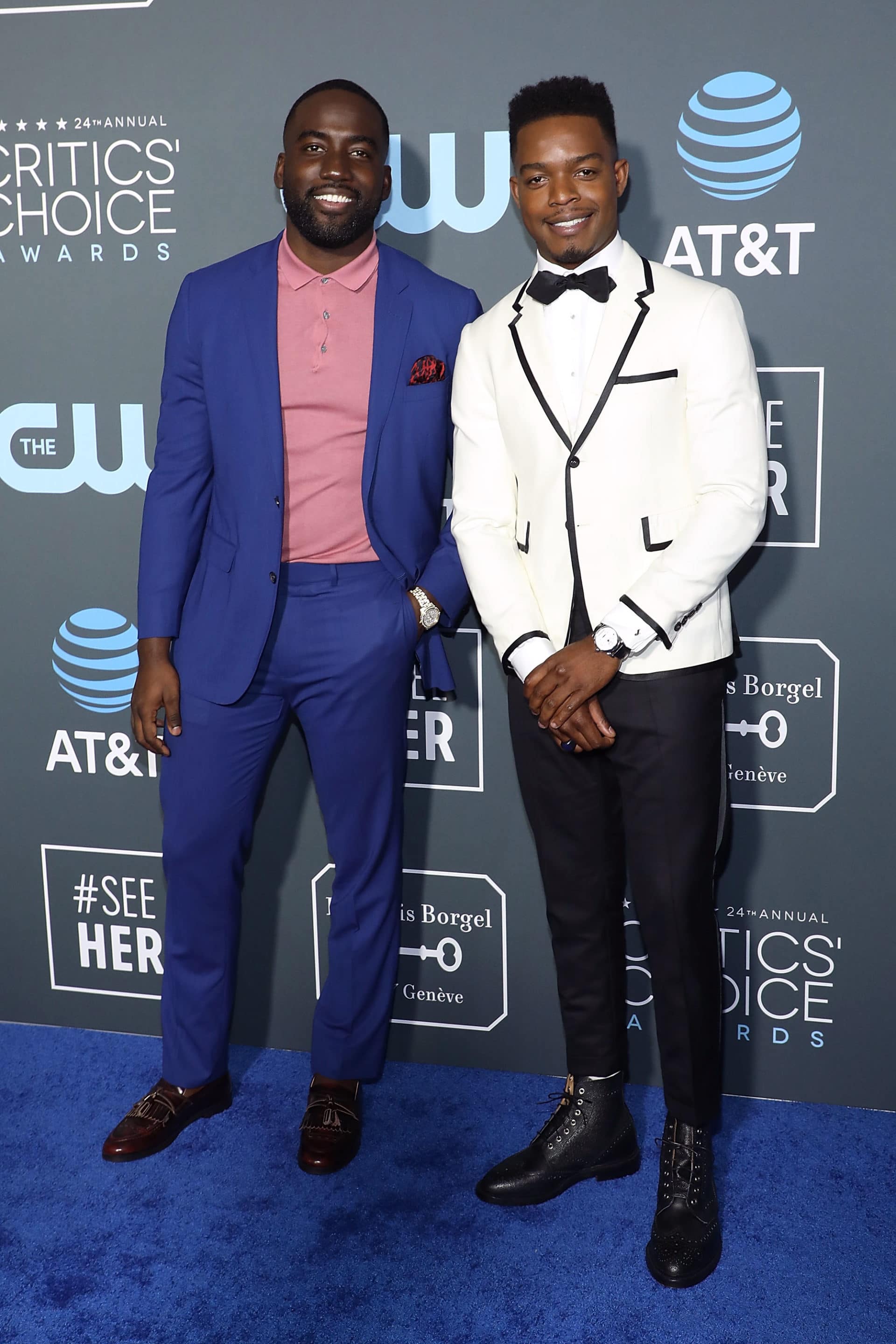 Old Hollywood Glamour And Elegant Menswear Ruled The 2019 Critics’ Choice Awards Red Carpet