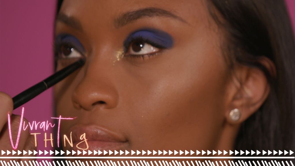 Watch ‘Vivrant Thing’: Recreate This Ultimate Bold Blue Look