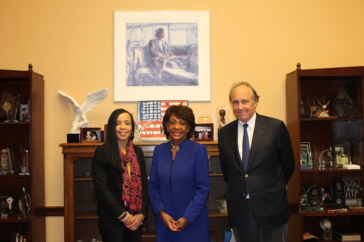 Rep. Maxine Waters Meets With CBS Over Woeful Lack Of Black Reporters In 2020 Election Coverage