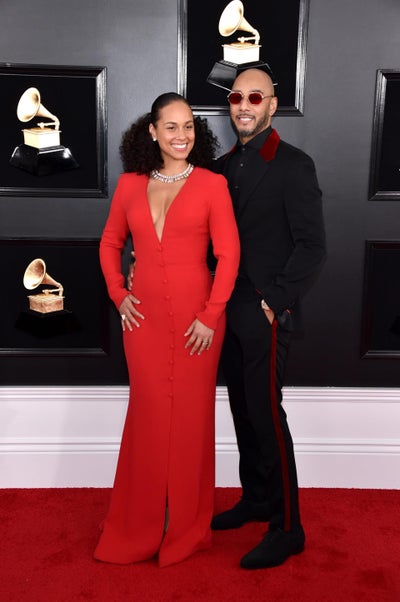 Swizz Beatz Was His Wife Alicia Keys’s Biggest Fan Last Night At The Grammys
