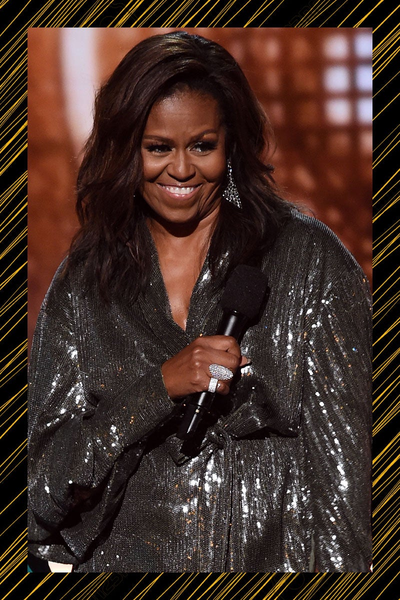 Michelle Obama Surprises Us At The 2019 Grammy Awards In Stunning Fashion