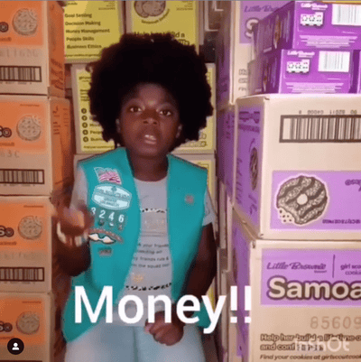 Girl Scout Remixes Cardi B’s ‘Money’ To Boost Cookie Sales — It Worked!